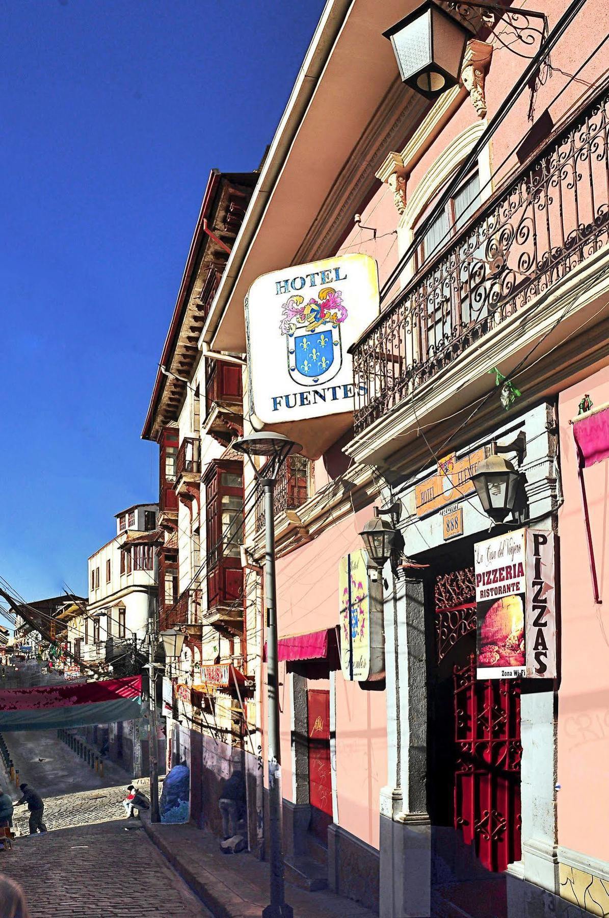 Hotel Fuentes La Paz Exterior foto