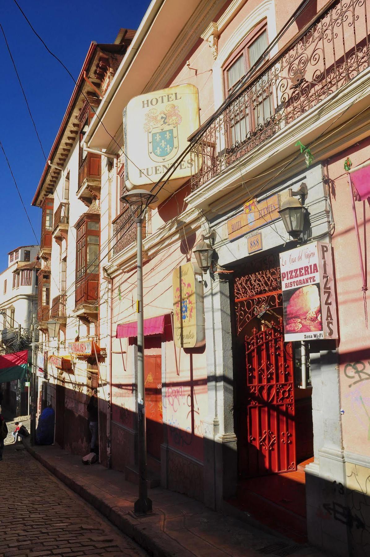 Hotel Fuentes La Paz Exterior foto